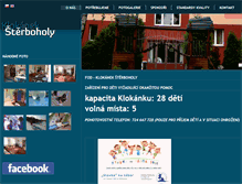 Tablet Screenshot of klokanek-sterboholy.cz